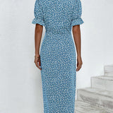 Judith | Sukienka V-Neck Fresh Bloom
