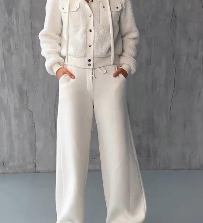 Lisette - Lambswool Bluza Dwuczęściowy komplet