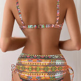 Jada | Seksowny zestaw bikini w etniczny wzór