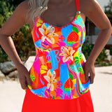 Eleanor | Elegancka Kwiatowa Sukienka Tankini