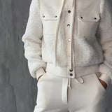 Lisette - Lambswool Bluza Dwuczęściowy komplet