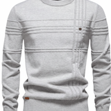 Gairos – Elegancki sweter w kratę