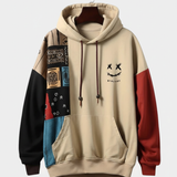 Wyric – Bluza z kapturem patchwork