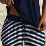 Nikita | Pasek Prosty Tankini Boxer