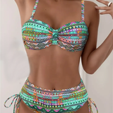 Jada | Seksowny zestaw bikini w etniczny wzór