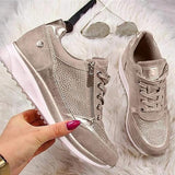 Gabri™ Sneakers z zamkiem błyskawicznym