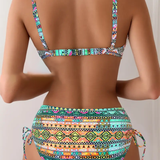 Jada | Seksowny zestaw bikini w etniczny wzór