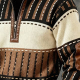 Jomarek – Męska bluza retro z kontrastowym zamkiem