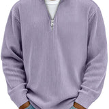 Dennis – Stylowy sweter z zamkiem błyskawicznym