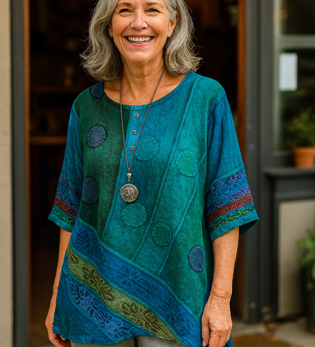 Zenobia – Zwiewny artystyczny top