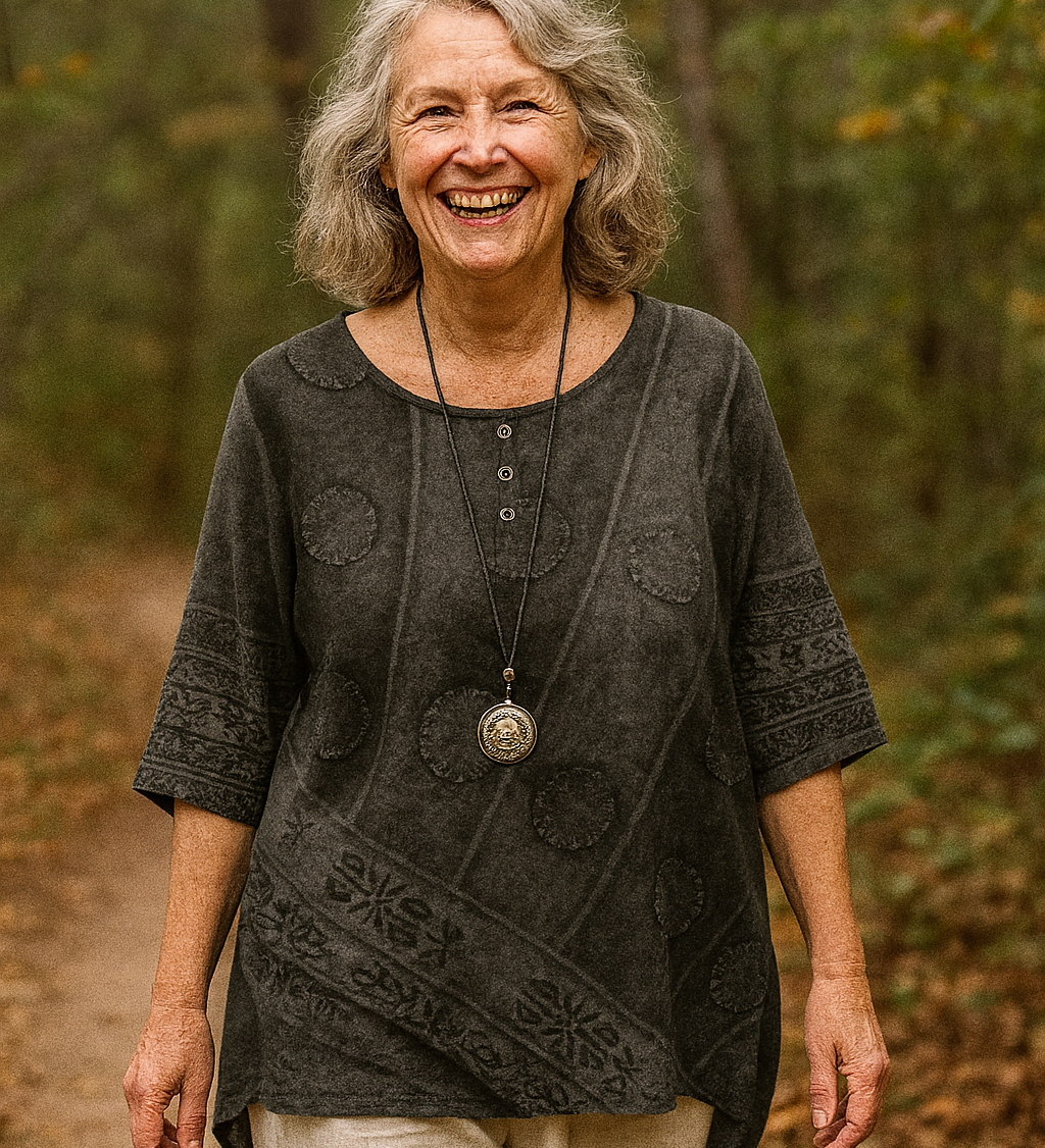 Zenobia – Zwiewny artystyczny top