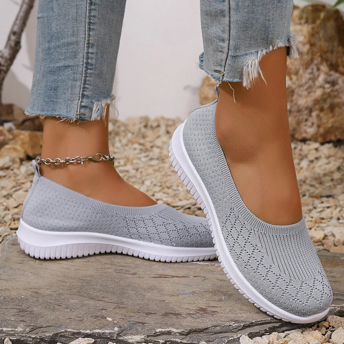 Diane | Halkfri Oddychające Slip-On