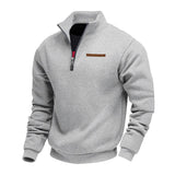 Rafael – Bluza Premium Half-Zip z miękkiego polaru