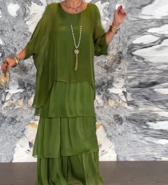 Sarah | Elegancka maxi sukienka
