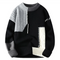 Oktawiusz – Sweter patchworkowy oversize — zdjęcie 5