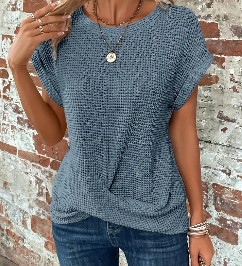 Sophie - T-shirt z okrągłym dekoltem w kształcie serca