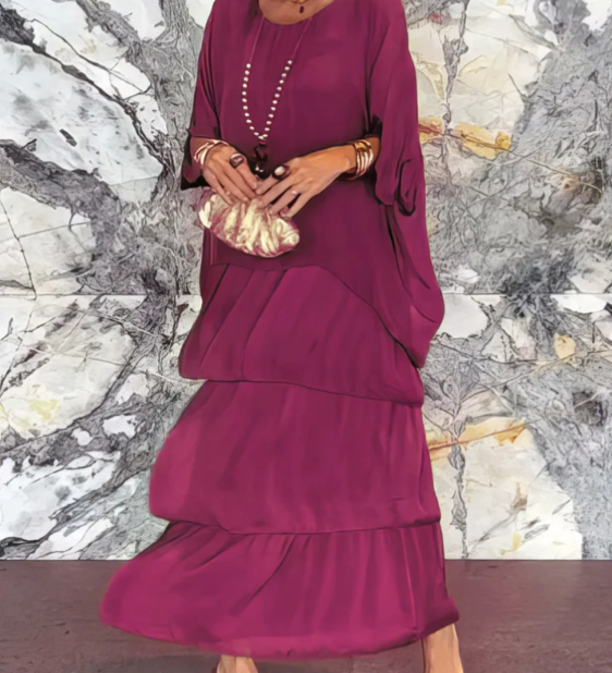 Sarah | Elegancka maxi sukienka