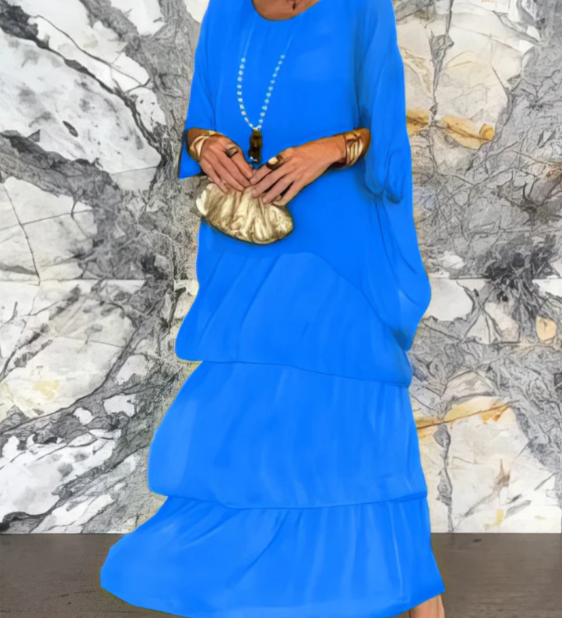 Sarah | Elegancka maxi sukienka