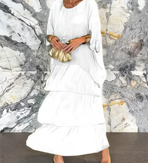 Sarah | Elegancka maxi sukienka
