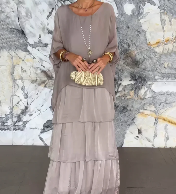 Sarah | Elegancka maxi sukienka