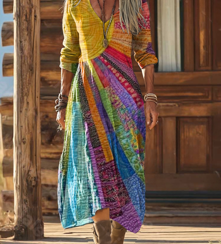 Božena | Boho sukienka
