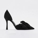 Kwiat popołudnia | Eleganckie buty na wysokim obcasie od projektanta