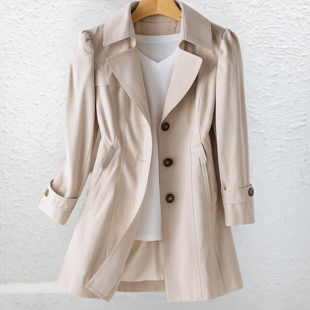 oliwia – Elegancki Vintage Letni Płaszcz