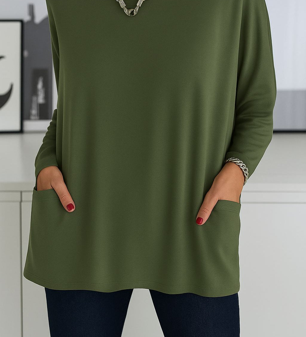 Ivendra – Miękki i elegancki top