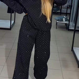 Adela - Diamond Zestaw sweter i spodnie