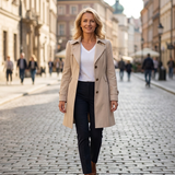 oliwia – Elegancki Vintage Letni Płaszcz