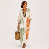 Kaftan Mariam Tie-Dye Zielony