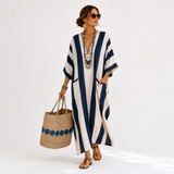 Kaftan Yasmina Granatowy