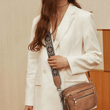 Dorota - Crossbody z kolorowymi paskami
