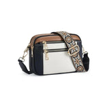 Dorota - Crossbody z kolorowymi paskami