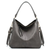 Justyna - Skórzana torba typu hobo
