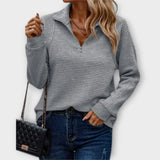 Beata – Elegancka bluza z zamkiem