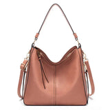 Justyna - Skórzana torba typu hobo
