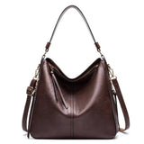 Justyna - Skórzana torba typu hobo