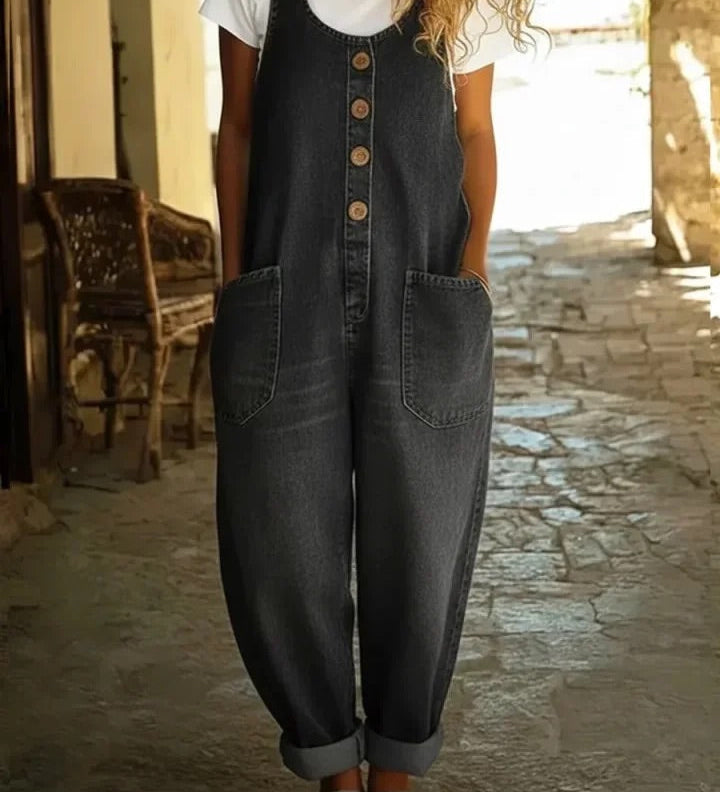 Saylor - Vintage Prane Bawełniane Ogrodniczki