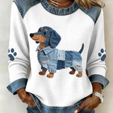 Alveria – Bluza z jamnikiem